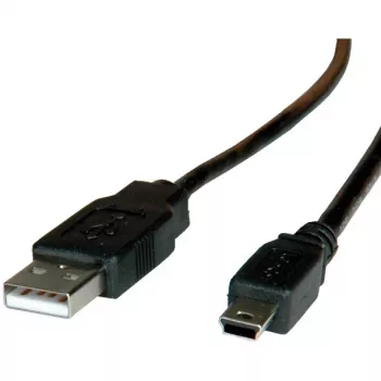 ROLINE USB 2.0 Cable, Type A - 5-Pin Mini 0,8m (11.02.8708)