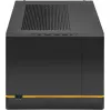 SilverStone SUGO SG14B - Tower - Mini-DTX - without Power Supply (ATX / PS/2) - Black - USB/Audio (SST-SG14B)