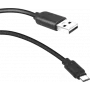 SBS data and charging cable USB 2.0 - Type-C - 1,5 m - USB A - USB C - USB 2.0 - Male/Male - Black