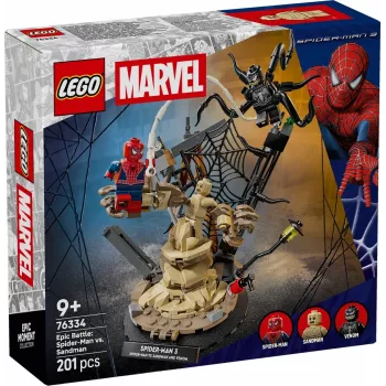 LEGO MARVEL 76334 Epic Battle: Spider-Man vs. Sandman