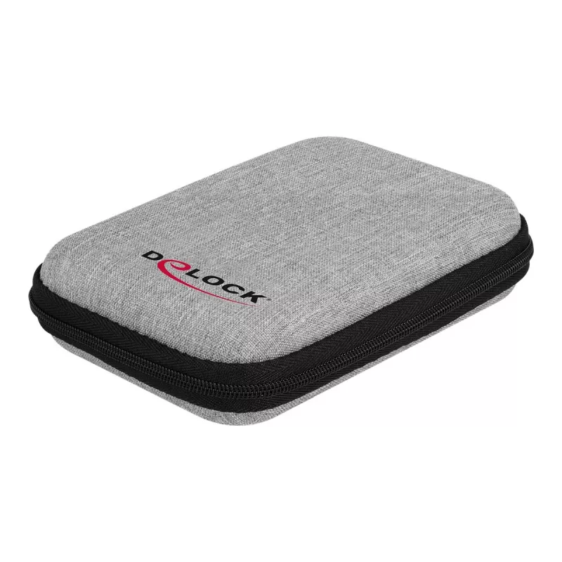 DeLOCK Protection Bag for 2.5 inch SSDs external Enclosures Hard drives up to 12 x 8 x 2 cm