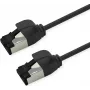 ROLINE S/FTP Patch Cable Cat.8.1, Slim, PoE, black, 0,5m (21.15.3450)