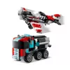 LEGO Creator 2-in-1 Flatbed Truck with Helicopter set 31146, convertible build for kids