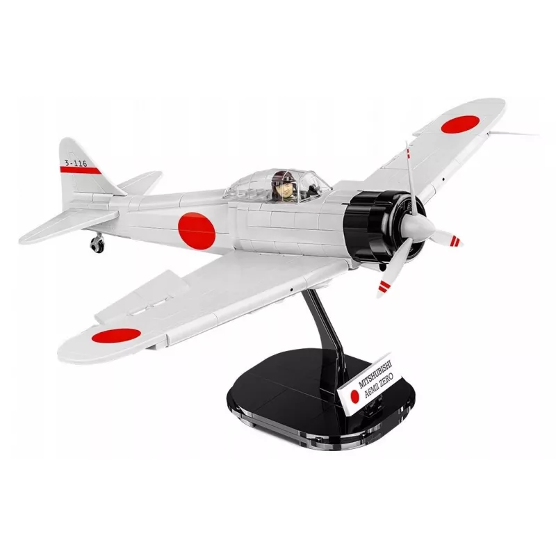 Building set Cobi Mitsubishi A6M2 “Zero-Sen” — 347 pieces, recommended age 3+