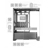 TACENS Mars Gaming MCPRISMA Midi Tower PC case, Black, tempered glass, supports ATX/Micro-ATX/Mini-ITX, 2x3.5 inch + 2x2.5 inch bays
