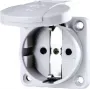 MENNEKES SCHUKO-Panel-Mount Socket 16A 11030 Grey 2P+E 230V 11030 (11030.)