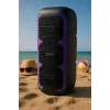 Portable stereo speaker SQUEAK SQ1009 — Bluetooth 5.3, 45W RMS, 10h battery, FM, USB, AUX, LED, 1800 mAh, Black