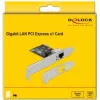 PCI Express x1 Card DeLOCK RTL8111 1 x RJ45 Gigabit LAN