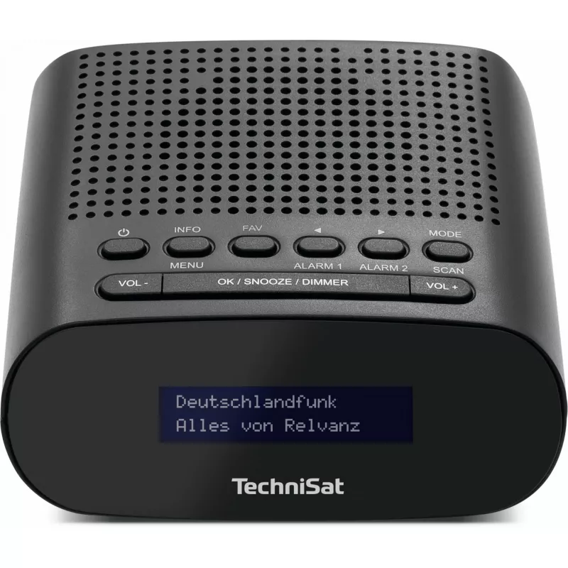 Clock Radio TechniSat TECHNIRADIO 50 Analog Digital DAB FM