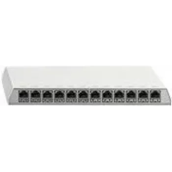 Patch panel Rutenbeck PP-Cat.6A iso-12 12x RJ-45 Shielded Pure White