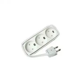 Microconnect GRUELU3H015 power extension 1.5 m 3 AC outlet(s) White