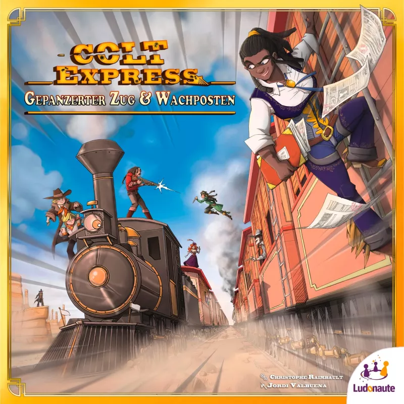 Colt Express - Gepanzerter Zug & Wachposten, Board Game Expansion