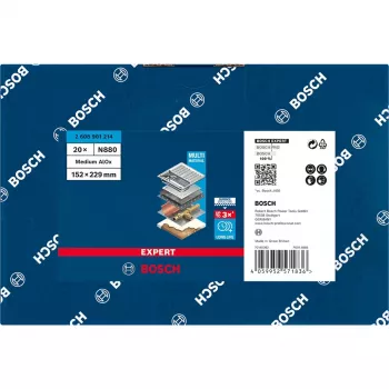 Bosch 2 608 901 214 manual sanding supply Sanding pad Medium grit 1 pc(s)
