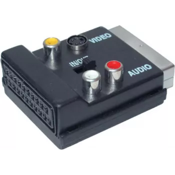 RCA Coupling Adapter ShiverPeaks 3×RCA to 4‑pin Hosiden connector