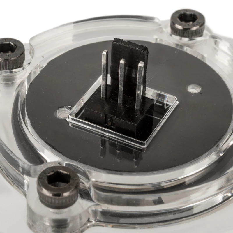 Flow Meter Barrow SLFV1-RGB ARGB acrylic inline for custom water cooling loops