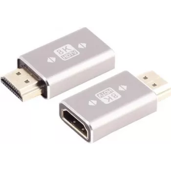 HDMI Gender Changer ShiverPeaks SP10-01054 HDMI-A to HDMI-A Silver