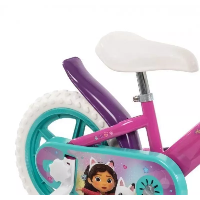 Children's bicycle HUFFY GABBI 12 inch wheel, pink, coaster brake, training wheels, foam tires