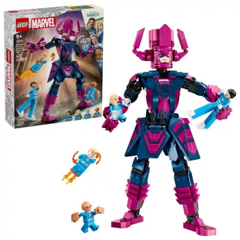 LEGO building set Marvel Super Heroes 76316 — Fantastic Four: Galactus minifigure set, 427 pieces, 4 minifigures, age 9+