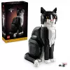 LEGO set Ideas 21349 Tuxedo Cat building kit — collectible brick model, display piece