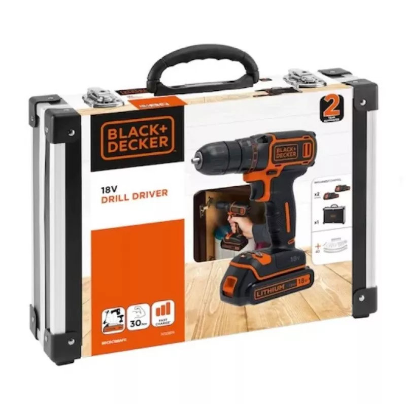 BLACK+DECKER 18V drill/driver BDCDC18BAFC-QW