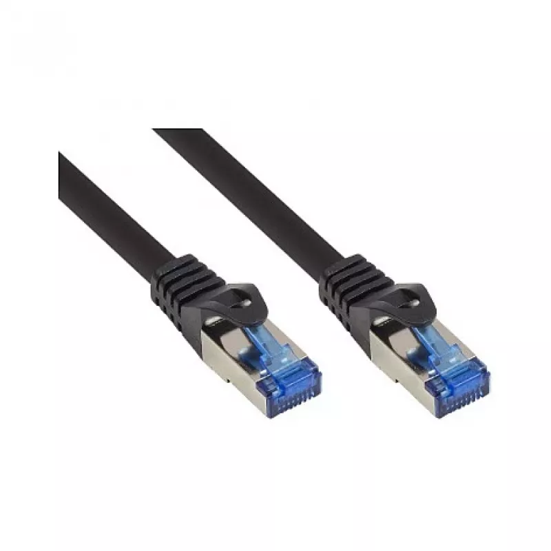 Good Connections Cat.6A Patch Cable SmartFLEX HF black 0,25m