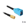 Coaxial Cable DeLOCK 88652 RG-174 3 m SMB FAKRA Z Black