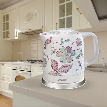 Ceramic electric kettle MAESTRO MR-068 1.5 L 1500W (MR-068-FLOWERS)