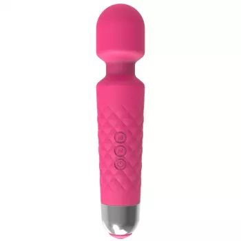 Clitoral Massager Erolab Wand-M MFN01r Rose Pink — compact wand-style personal massager