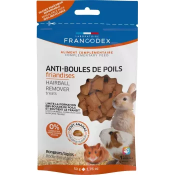 FRANCODEX Anti-Hooking Treats - Rabbit treat - 50g