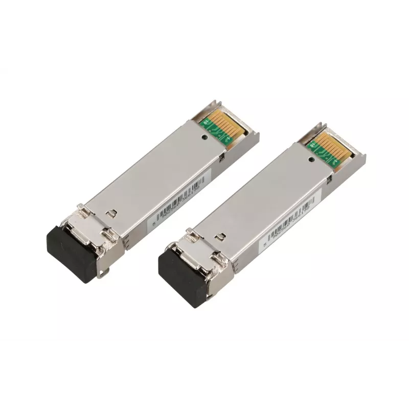 SFP WDM Module pair Extralink 1.25G 1310/1550nm single‑mode 3km LC DOM