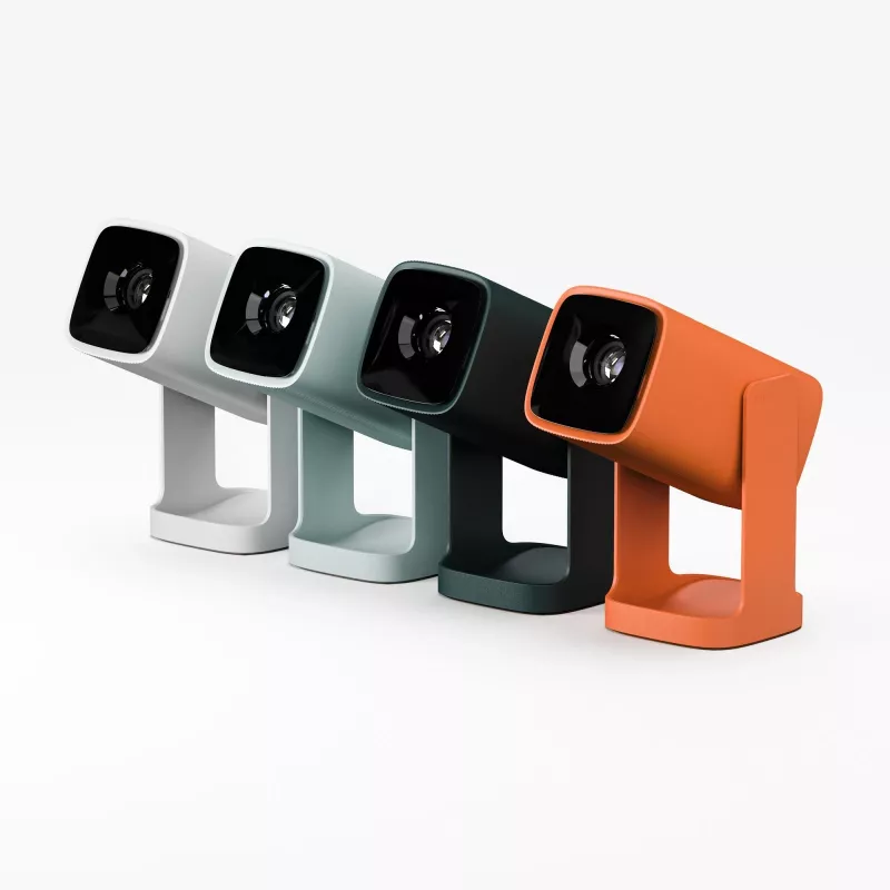 Projector WANBO Cube 1 (orange) — compact portable LED projector, model CUBE1CANYON