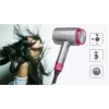 Hair dryer MPM MSW-22 1800W, 3 heat levels, 2 speeds, ionic, concentrator, 1.8 m cord, silver