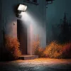 Maclean MCE442 Solar Lamp LED Spotlight Motion Sensor Floodlight Wall Mount Light Twilight IP44 6W 6000K