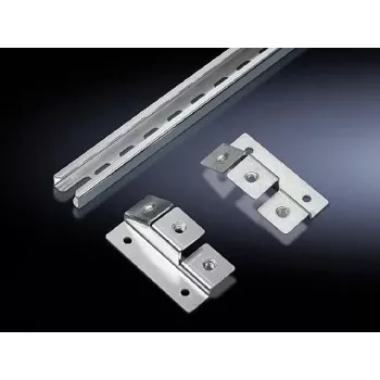 Cable management panel Rittal CM 5001.081, steel, silver, width 699 mm