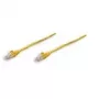 Intellinet Network Patch Cable, Cat5e, 7.5m, Yellow, CCA, SF/UTP, PVC, RJ45, Gold Plated Contacts, Snagless, Booted, Lifetime Warranty