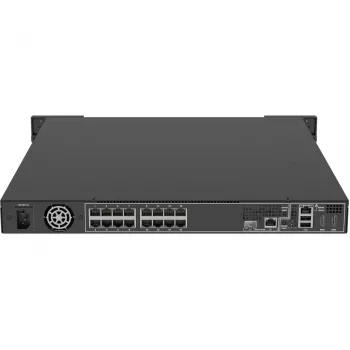 Network Video Recorder AXIS S2216 Mk II 1U Black — 16ch, up to 7680×4320, 4 TB HDD (max 16 TB), 256 GB SSD, RAID 0/1/10, FIPS 140-2 L2