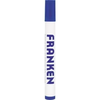Refillable marker Franken Z1902 03, blue ink, 2–6 mm line width, pack of 10