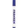 Refillable marker Franken Z1902 03, blue ink, 2–6 mm line width, pack of 10