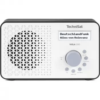 TV receiver TECHNISAT VIOLA 200 white/black HD DVB‑S2