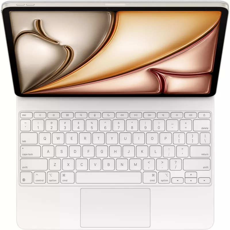 Apple Magic Keyboard QWERTY US English White Trackpad