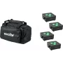 Flat Light Set EUROLITE AKKU IP 3 — 4× battery-powered flat LED panels