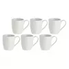 Set of 6 mugs LA PORCELLANA BIANCA U10077009U00-Z 110 ml porcelain