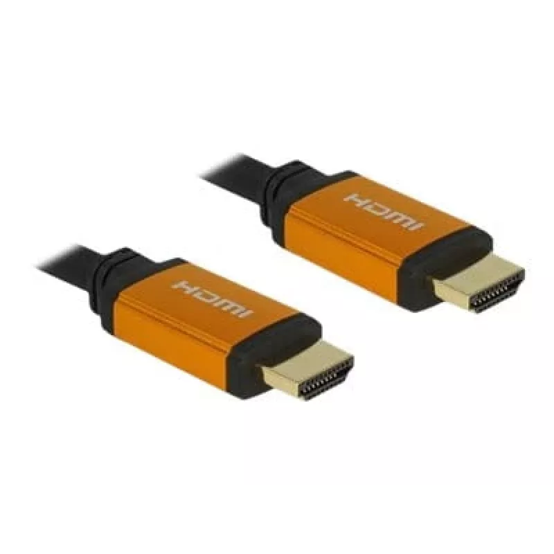 HDMI Cable DeLOCK 85728 1.5m Type A Black Gold