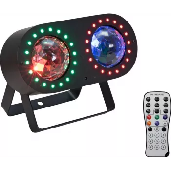 EUROLITE LED effect light DMF-3 Hybrid Flower Effect 3-in-1 — LED stage/party effect