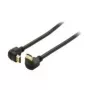 HDMI cable ShiverPeaks BASIC‑S A‑Type angled 3.0 m gold plated