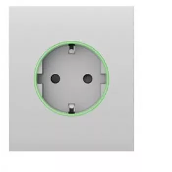 Ajax CenterCover Smart Type F Outlet Cover, White