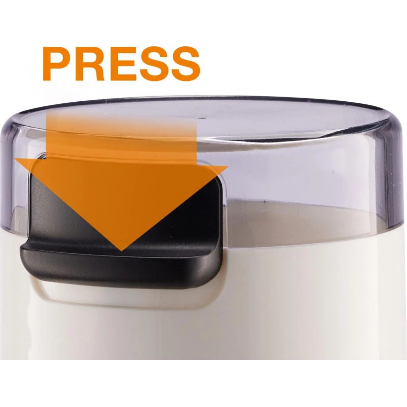Gorenje | Coffee Grinder | SMK150SW | 150 W | Coffee beans capacity 45 g | Lid safety switch | White