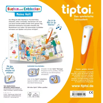 tiptoi Search and Discover: My World, Learning Book