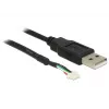 Camera Cable DeLOCK 95986 1.5m Black
