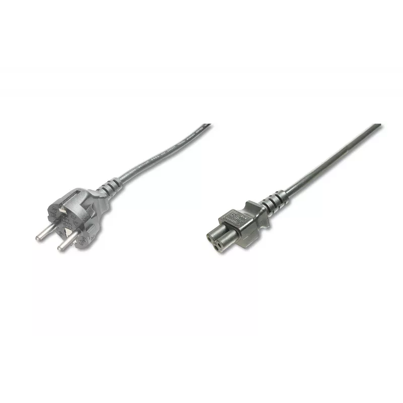 Assmann Mains connection cable. Schuko - C5 M/F. 1.2m. H05VV-F3G 0.75 mm². bl (AK-440115-012-S)